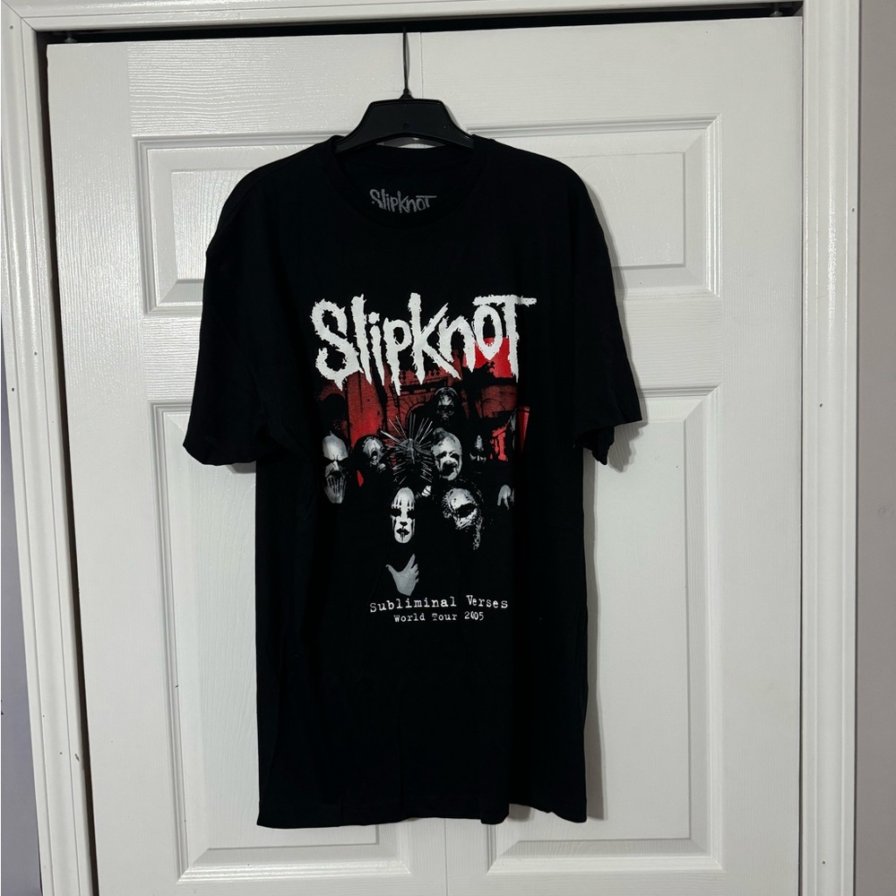 slipknot band tee